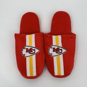 FOCO Kansas City Chiefs plush slide slipper mule KC NFL Football men new XL
